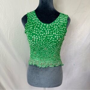Green Chaudry KC Top NWT, Size Large